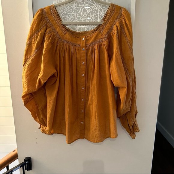 FREE PEOPLE Faraway fields top NWOT - Picture 5 of 8